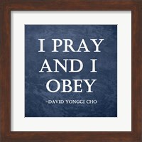 I Pray Fine Art Print