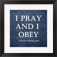 I Pray Fine Art Print