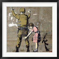 Bethlehem Wall Graffiti Fine Art Print