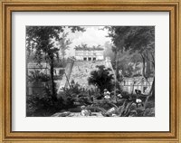 Mayan Indian monument in the Yucatan Penninsula of Mexico Fine Art Print