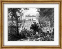 Mayan Indian monument in the Yucatan Penninsula of Mexico Fine Art Print
