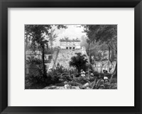 Mayan Indian monument in the Yucatan Penninsula of Mexico Framed Print