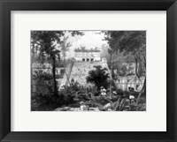 Mayan Indian monument in the Yucatan Penninsula of Mexico Framed Print