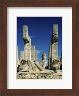 Mayan Statues Temple of the Warriors Fine Art Print