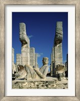 Mayan Statues Temple of the Warriors Fine Art Print