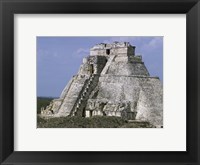 Mayan Pyramid of the Magician Uxmal Fine Art Print