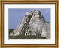 Mayan Pyramid of the Magician Uxmal Fine Art Print