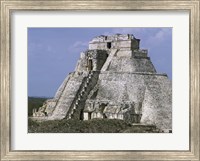 Mayan Pyramid of the Magician Uxmal Fine Art Print