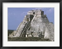 Mayan Pyramid of the Magician Uxmal Fine Art Print