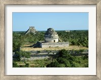 Observatory in front of a Pyramid Fine Art Print