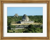 Observatory in front of a Pyramid Fine Art Print