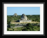Observatory in front of a Pyramid Fine Art Print