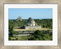 Observatory in front of a Pyramid Fine Art Print