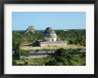 Observatory in front of a Pyramid Fine Art Print
