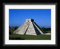 High angle view of a pyramid, El Castillo Fine Art Print