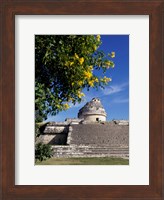 Low angle view of El Caracol Observatory Fine Art Print