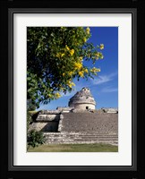 Low angle view of El Caracol Observatory Fine Art Print