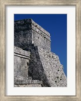 Wall of a building, El Castillo Fine Art Print