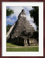 Facade of the Temple of the Great Jaguar, Tikal Fine Art Print