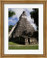 Facade of the Temple of the Great Jaguar, Tikal Fine Art Print