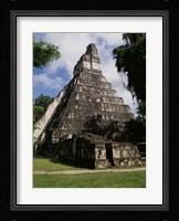 Facade of the Temple of the Great Jaguar, Tikal Fine Art Print