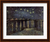 Starry Night over the Rhone, c.1888 Fine Art Print