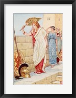 Often She Would Stand Upon the Walls of Troy, Helen the Queen of Sparta Fine Art Print