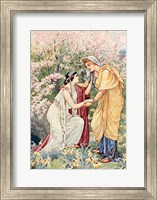 Demeter Rejoiced For Her Daughter Was By Her Side Fine Art Print