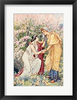 Demeter Rejoiced For Her Daughter Was By Her Side Fine Art Print