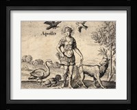 The Greek God Apollo Framed Print