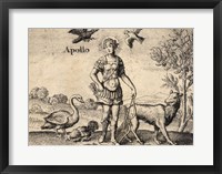 The Greek God Apollo Framed Print