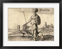 The Greek Gods Minerva Fine Art Print