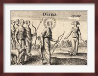 The Greek Gods Diana Fine Art Print