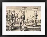 The Greek Gods Diana Fine Art Print