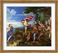 Titian Bacchus and Ariadne Fine Art Print