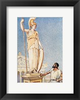 The Figure of the Colossal Goddess Fine Art Print