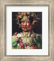 Holy Roman Emperor Rudolf II as Vertumnus Fine Art Print