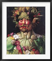 Holy Roman Emperor Rudolf II as Vertumnus Fine Art Print