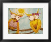 Hoo's Branch for Two Fine Art Print