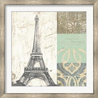 Paris Tapestry I Fine Art Print