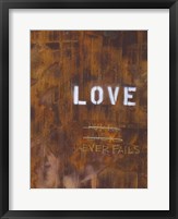 Love Never Fails I Fine Art Print