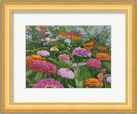 Zinnia Bouquet Fine Art Print