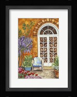 Tuscan Veranda I Framed Print
