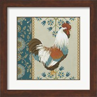 Cottage Rooster II Fine Art Print