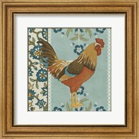 Cottage Rooster IV Fine Art Print