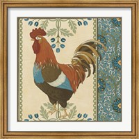 Cottage Rooster V Fine Art Print