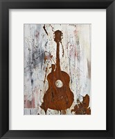 Rust Guitar Fine Art Print
