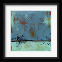 Blue Bay Marina I Framed Print