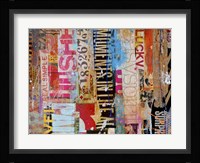 Metro Mix 21 I Framed Print