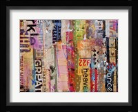 Metro Mix 21 III Framed Print